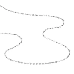 Sale Histoire d'Or Chaîne Claudine Maille Forçat Argent Blanc