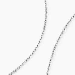 Sale Histoire d'Or Chaîne Claudine Maille Forçat Argent Blanc