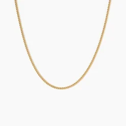 New Histoire d'Or Chaîne Clement Plaqué Or Jaune