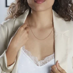 New Histoire d'Or Chaîne Clement Plaqué Or Jaune