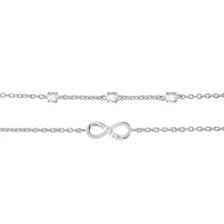 Histoire d'Or Chaîne De Cheville Aurelio Argent Blanc Oxyde De Zirconium* Autres Bijoux|Bracelets
