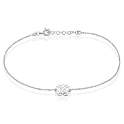 Clearance Histoire d'Or Chaîne De Cheville Maylie Argent Blanc