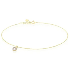 Histoire d'Or Chaîne De Cheville Samanta Or Jaune Oxyde De Zirconium* Autres Bijoux|Bracelets