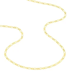 Hot Histoire d'Or Chaîne Esma Maille Alternee 1/3 Or Jaune