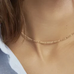 Histoire d'Or Chaîne Esma Maille Alternee 1/3 Or Jaune* Colliers|Colliers