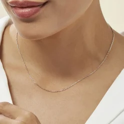 Histoire d'Or Chaîne Igoa Maille Forçat Diamantee* Colliers|Colliers