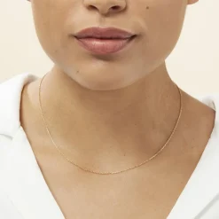 Histoire d'Or Chaîne Igoa Maille Forçat Diamantee Or Jaune* Colliers|Colliers