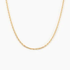 Histoire d'Or Chaîne Igoa Maille Forçat Diamantee Or Jaune* Colliers|Colliers