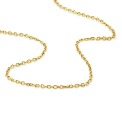 Discount Histoire d'Or Chaîne Igoa Maille Forçat Diamantee Or Jaune