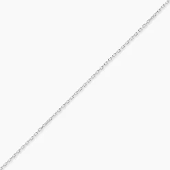 Histoire d'Or Chaîne Igoa Maille Forçat Diamantee Or Blanc* Colliers|Colliers