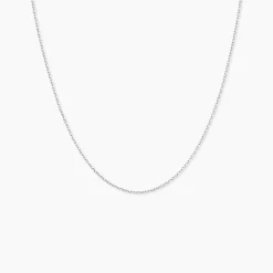 Histoire d'Or Chaîne Igoa Maille Forçat Diamantee Or Blanc* Colliers|Colliers