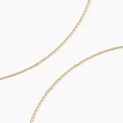 Histoire d'Or Chaîne Igoa Maille Forçat Diamantee Or Jaune* Colliers|Colliers