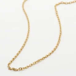 Histoire d'Or Chaîne Igoa Maille Forçat Diamantee Or Jaune* Colliers|Colliers