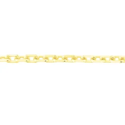 New Histoire d'Or Chaîne Igoa Maille Forçat Diamantee Or Jaune