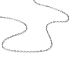 New Histoire d'Or Chaîne Igoa Maille Forçat Diamantee Or Blanc