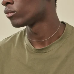 Histoire d'Or Chaîne Ilan Maille Forçat Ronde Or Blanc