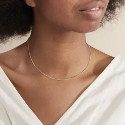 Histoire d'Or Chaîne Imad Maille Gourmette* Colliers|Colliers