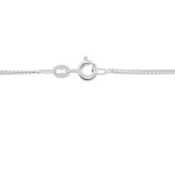 Histoire d'Or Chaîne Imad Maille Gourmette or blanc