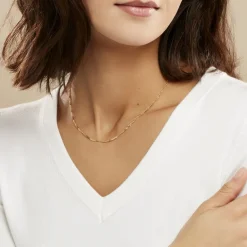 Histoire d'Or Chaîne Imanie Maille Singapour* Colliers|Colliers