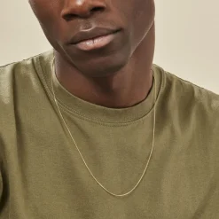 New Histoire d'Or Chaîne Ixia Maille Gourmette Diamantee Or Jaune