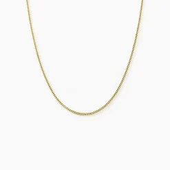 Clearance Histoire d'Or Chaîne Ixia Maille Gourmette Diamantee Or Jaune