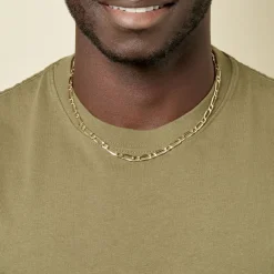 Histoire d'Or Chaîne Ophelio Maille Alternee 1/1 or jaune