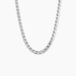 Histoire d'Or Chaîne Piato Marine Argent Blanc* Colliers|Colliers