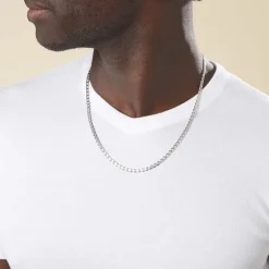 Histoire d'Or Chaîne Piato Marine Argent Blanc* Colliers|Colliers