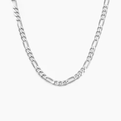 Histoire d'Or Chaîne Vivian Maille Alternee 1/3 Argent Blanc* Colliers|Colliers