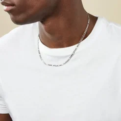 Histoire d'Or Chaîne Vivian Maille Alternee 1/3 Argent Blanc* Colliers|Colliers