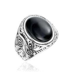 Histoire d'Or Chevaliere Zayn Acier Inoxydable Blanc Verre* Bagues|Chevalières