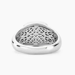 Histoire d'Or Chevalière Argent Blanc Calisto Lapis Lazuli* Bagues|Chevalières