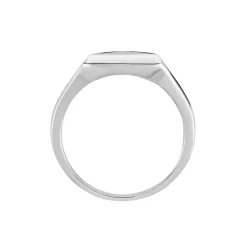 Histoire d'Or Chevalière Argent Blanc Sami* Bagues|Bagues Sans Pierre