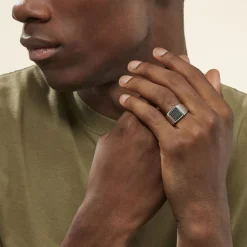 Histoire d'Or Chevalière Argent Otylia Oxydes De Zirconium* Bagues|Chevalières