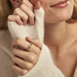 New Histoire d'Or Chevalière Azteque plaqué or jaune