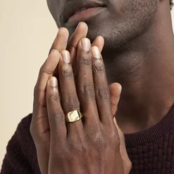 Histoire d'Or Chevalière Daniel* Bijoux Personnalisés|Bagues