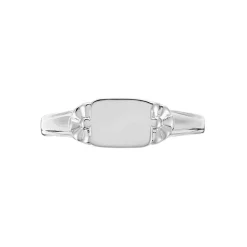 Histoire d'Or Chevalière Darian Argent Blanc* Bagues|Bagues Sans Pierre