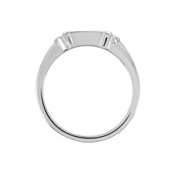 Histoire d'Or Chevalière Darian Argent Blanc* Bagues|Bagues Sans Pierre