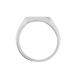 Online Histoire d'Or Chevalière Gaspare Argent Blanc