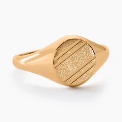 Histoire d'Or Chevalière Gregoire Plaqué Or Jaune* Bagues|Bagues Sans Pierre