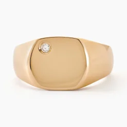 Histoire d'Or Chevalière Hide Plaqué Or Oxyde De Zirconium* Bagues|Chevalières