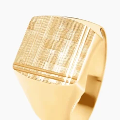 Histoire d'Or Chevalière Jackson Or Jaune* Bagues|Bagues Sans Pierre