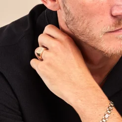 Histoire d'Or Chevalière Jackson Or Jaune* Bagues|Bagues Sans Pierre