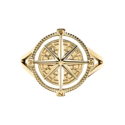 Histoire d'Or Chevalière Jet Plaqué Or Jaune* Bagues|Bagues Sans Pierre