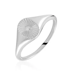 Histoire d'Or Chevalière Liao Argent Blanc* Bagues|Bagues Sans Pierre