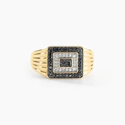 Histoire d'Or Chevalière Luukas Or Jaune Diamant* Bagues|Chevalières