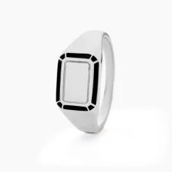 Histoire d'Or Chevalière Manny Argent Blanc* Bagues|Bagues Sans Pierre