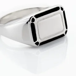 Histoire d'Or Chevalière Manny Argent Blanc* Bagues|Bagues Sans Pierre