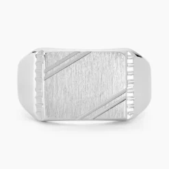 Online Histoire d'Or Chevalière Matthieu Argent Blanc