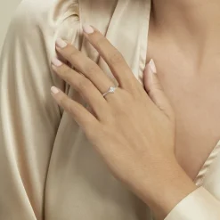 Histoire d'Or Chevalière Narva Argent Blanc* Bagues|Bagues Sans Pierre